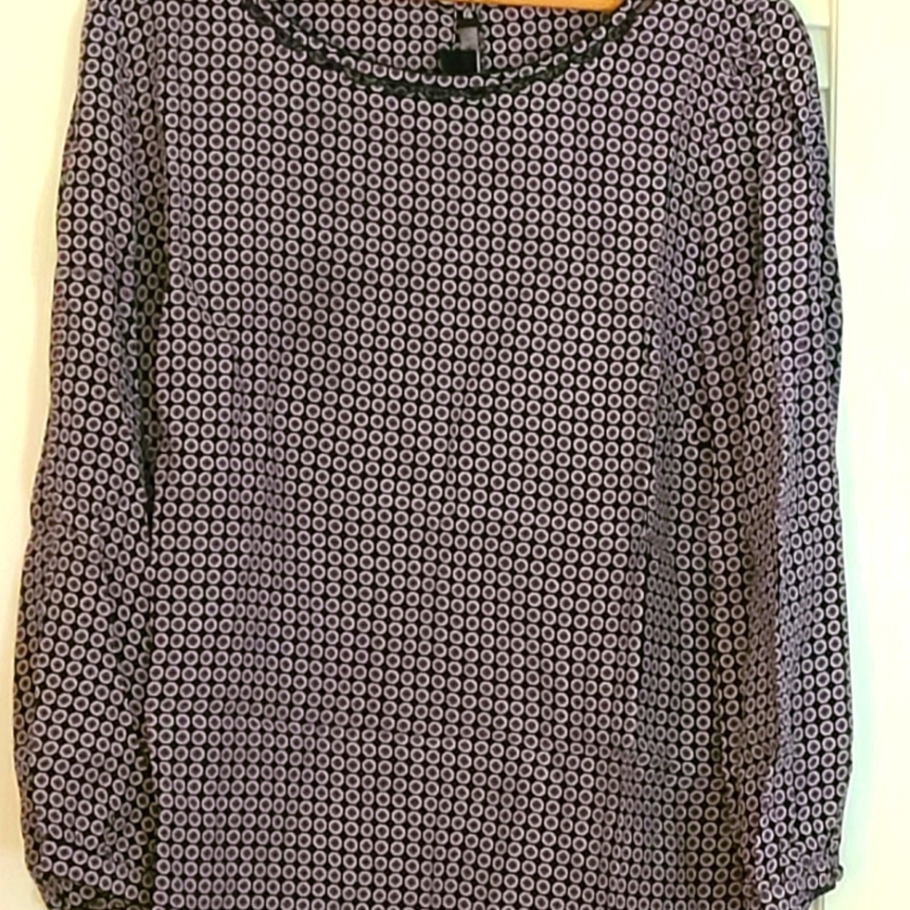 J. CREW POLKA DOT SHIRT